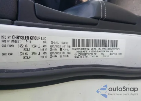 2015 Jeep Grand Cherokee Limited из США, поврежденный, VIN 1C4RJFBG8FC651580